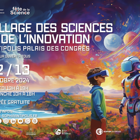 Affiche Village des Sciences et de l'Innovation 2024